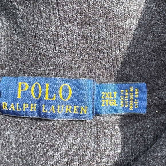 Polo by Ralph Lauren Men's Gray Sweater - Picture 3 of 3